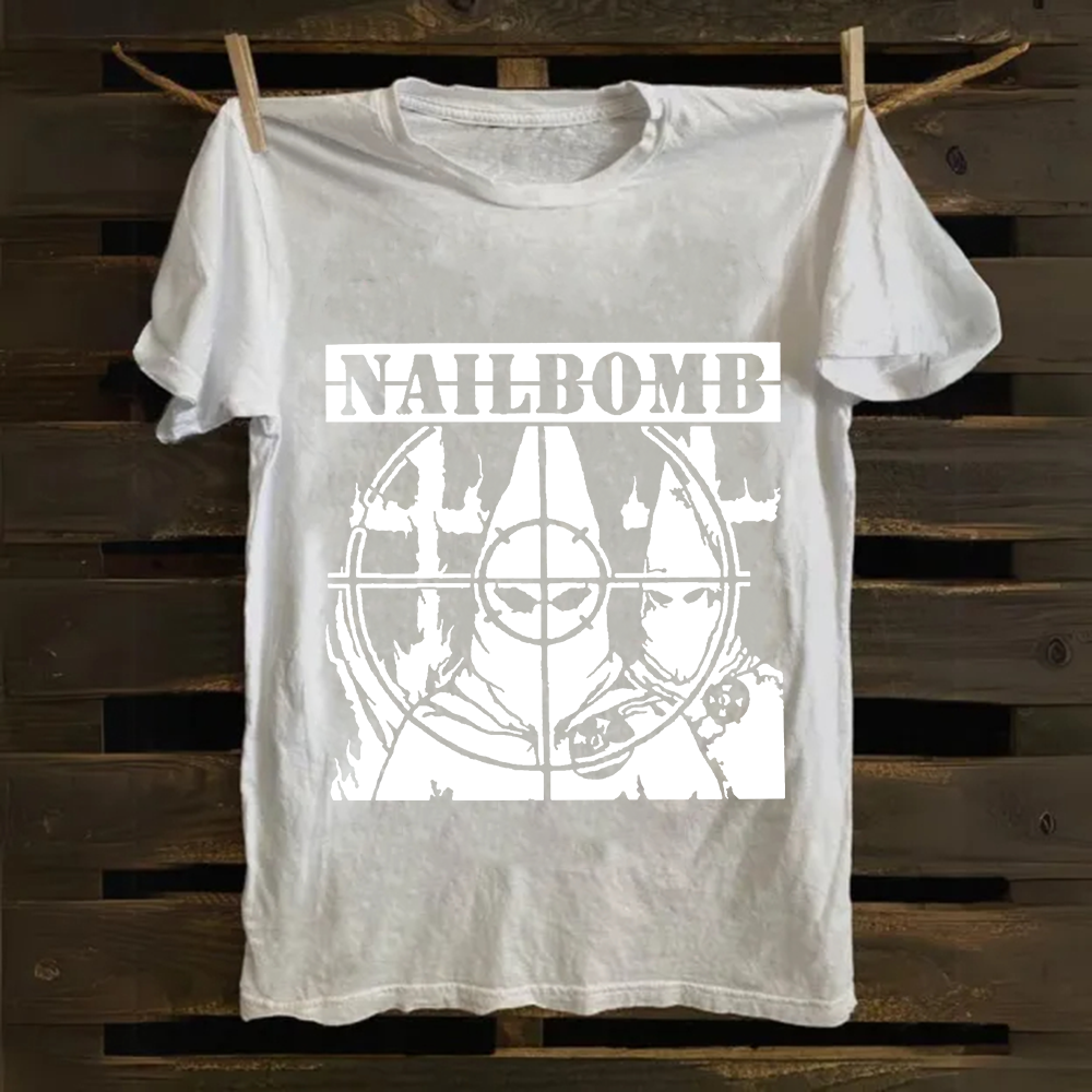 Nailbomb Band Klan Hunter Vintage Cotton T-Shirt