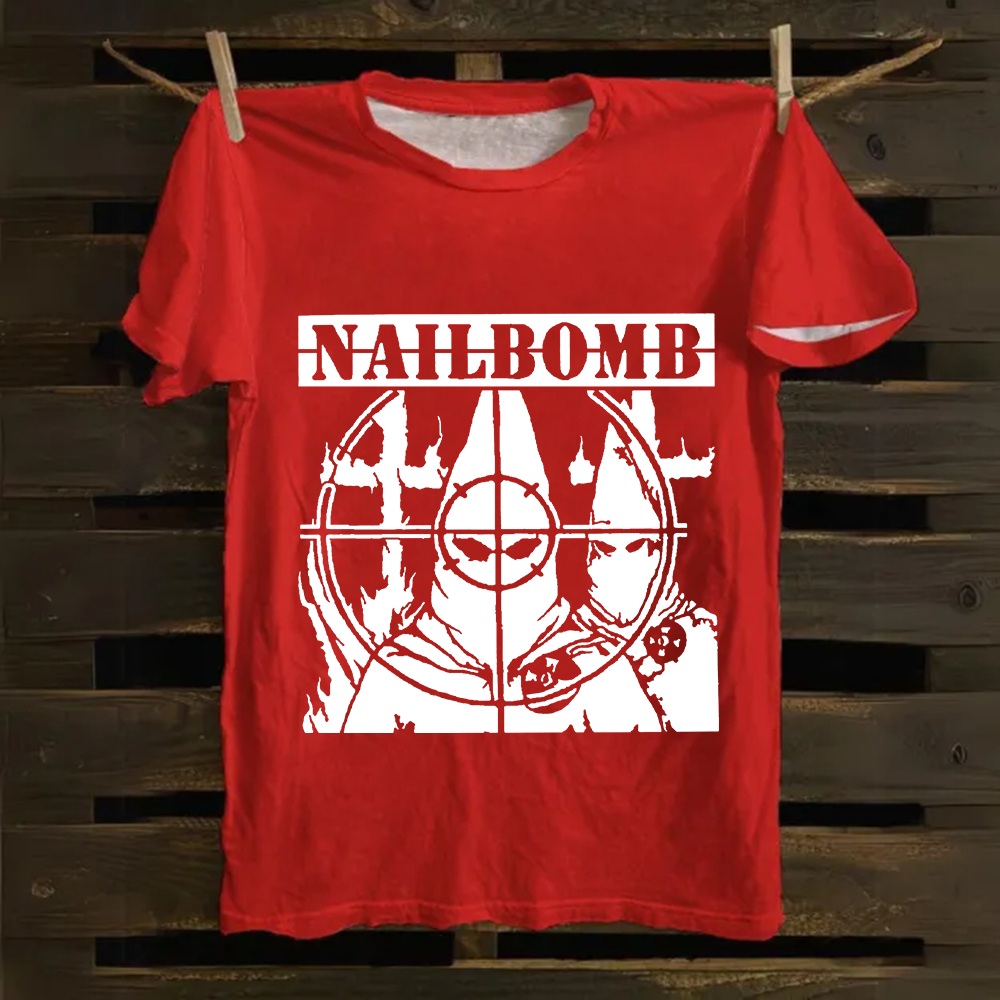Nailbomb Band Klan Hunter Vintage Cotton T-Shirt