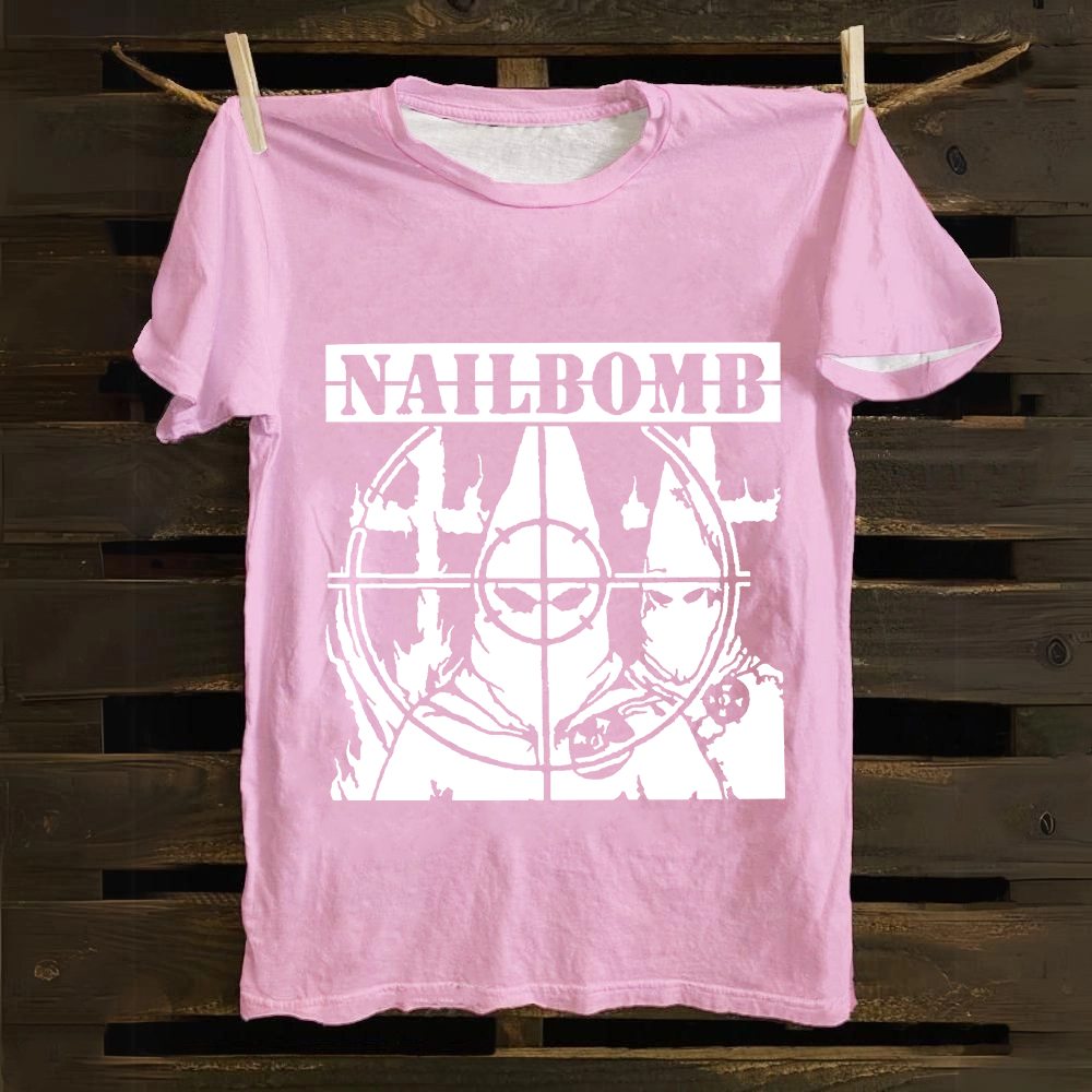 Nailbomb Band Klan Hunter Vintage Cotton T-Shirt