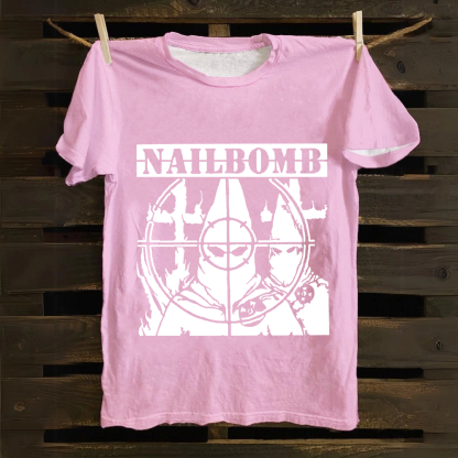 Nailbomb Band Klan Hunter Vintage Cotton T-Shirt