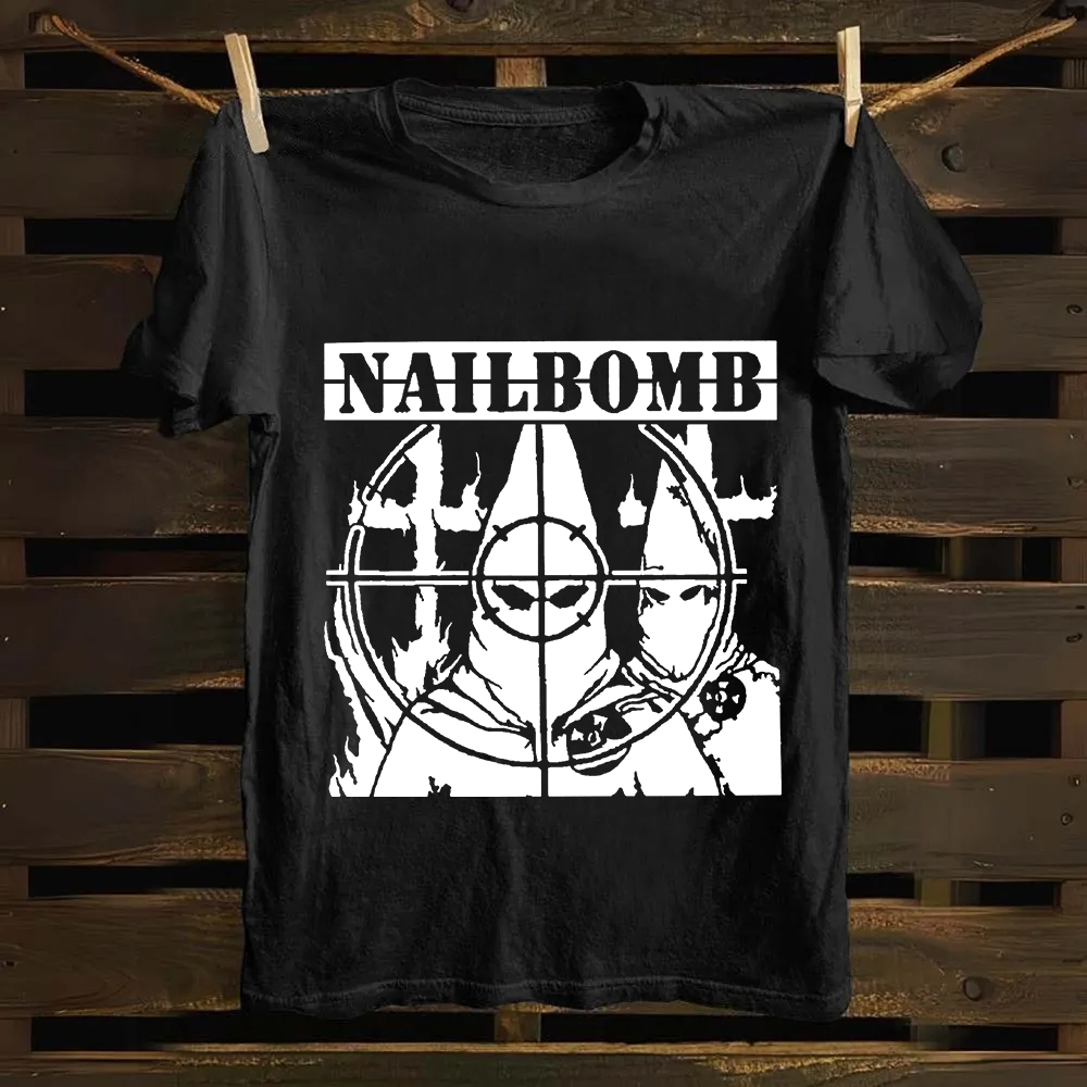 Nailbomb Band Klan Hunter Vintage Cotton T-Shirt