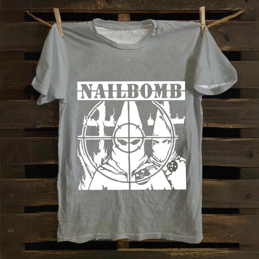 Nailbomb Band Klan Hunter Vintage Cotton T-Shirt