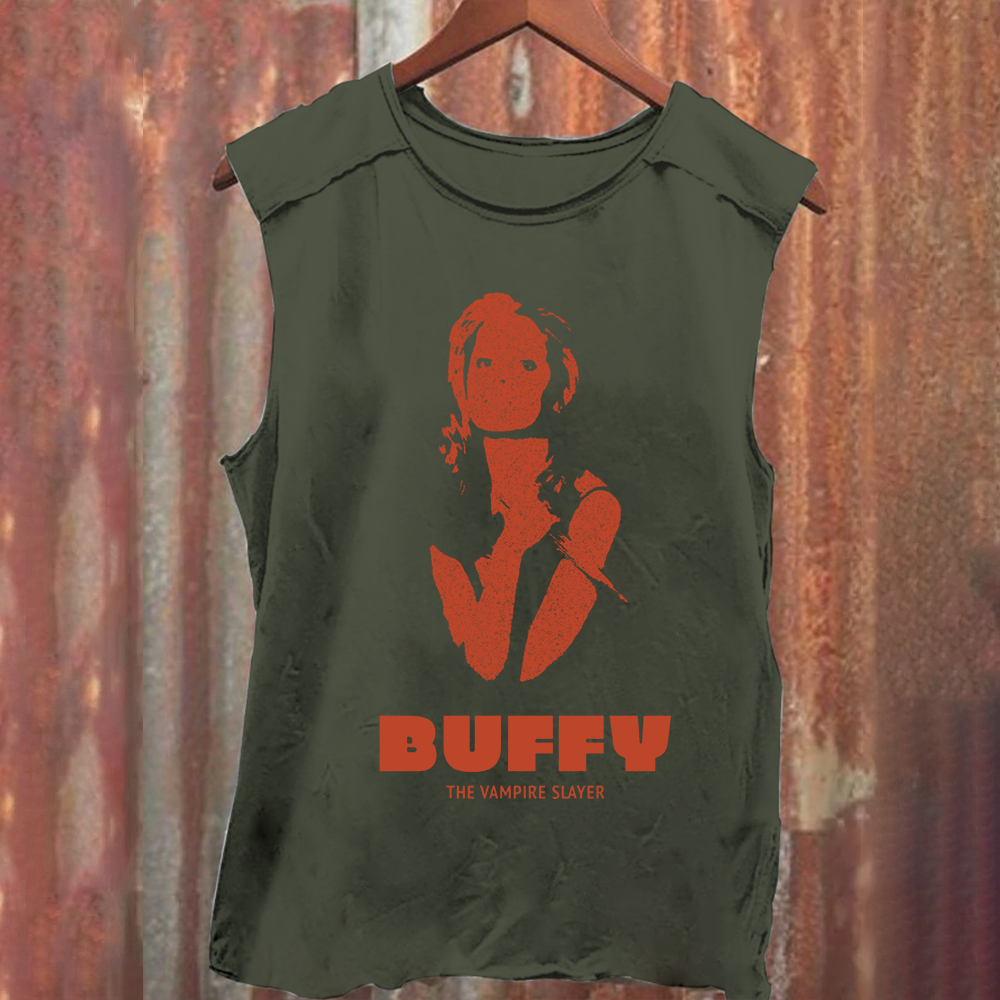 Buffy The Vampire Slayer TV Series Vintage Washed Tank Top