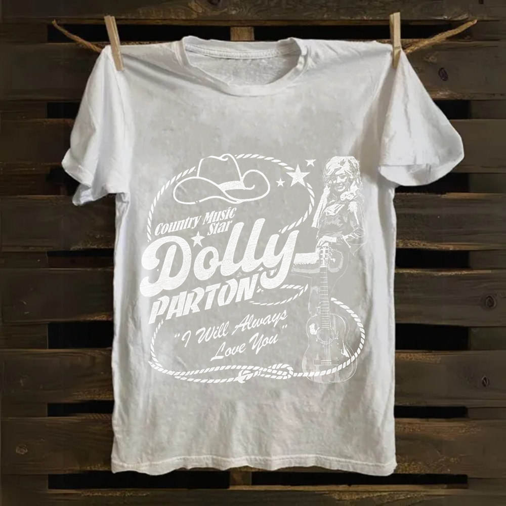 Dolly Parton Singer Cotton T-Shirt
