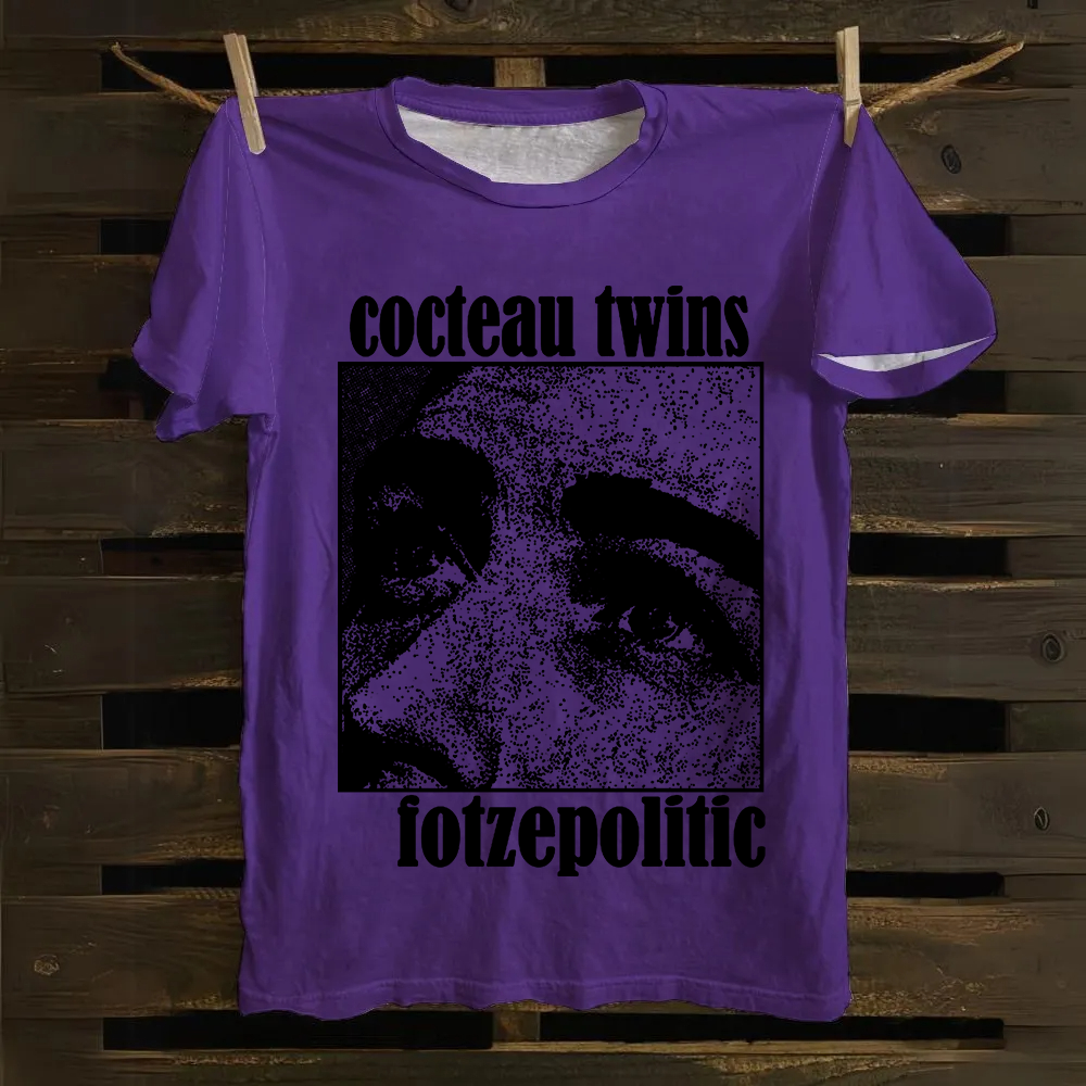 Unisex Cocteau Twins - Fotzepolitic Cotton T-Shirt