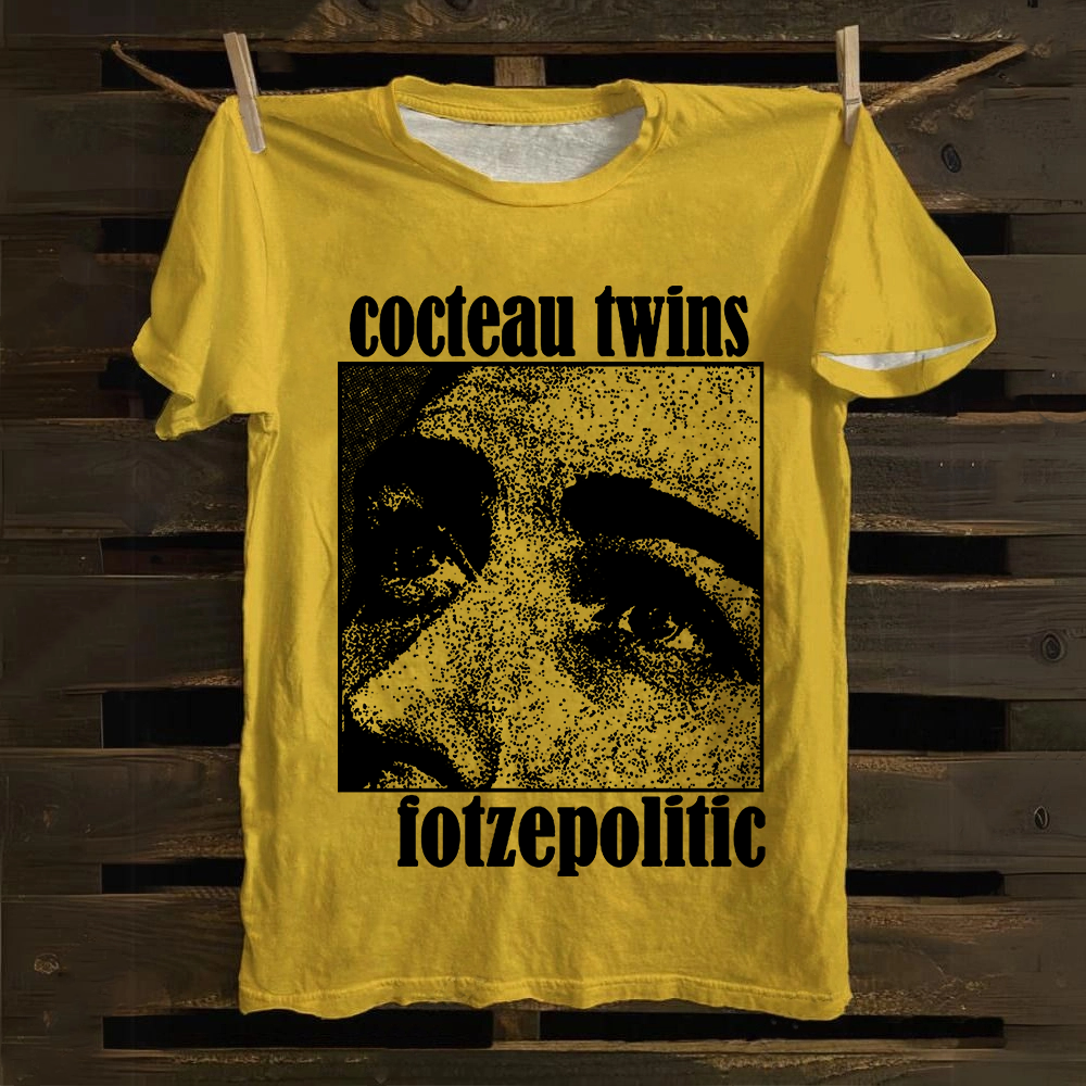 Unisex Cocteau Twins - Fotzepolitic Cotton T-Shirt