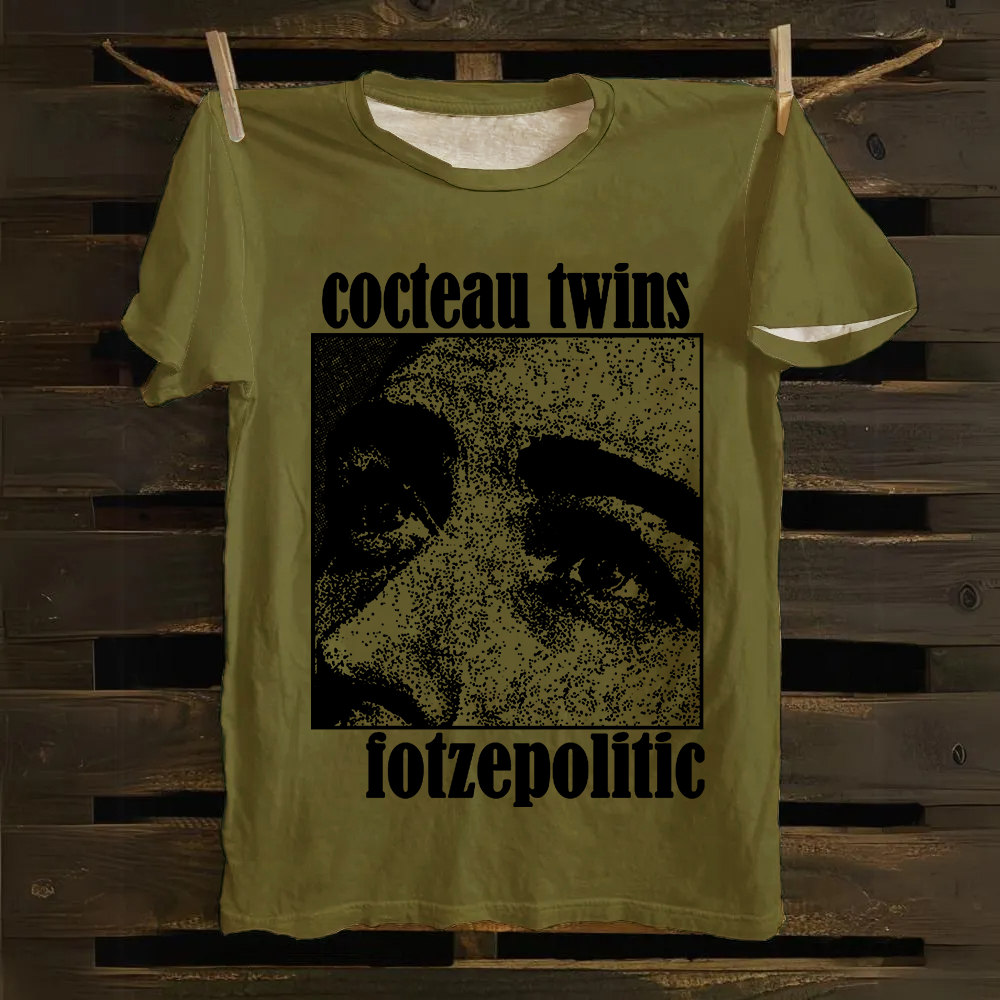 Unisex Cocteau Twins - Fotzepolitic Cotton T-Shirt