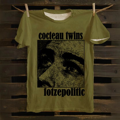 Unisex Cocteau Twins - Fotzepolitic Cotton T-Shirt