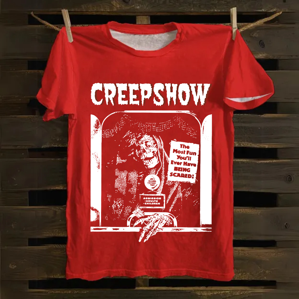 Unisex Creepshow Horror Movie Cotton T-Shirt
