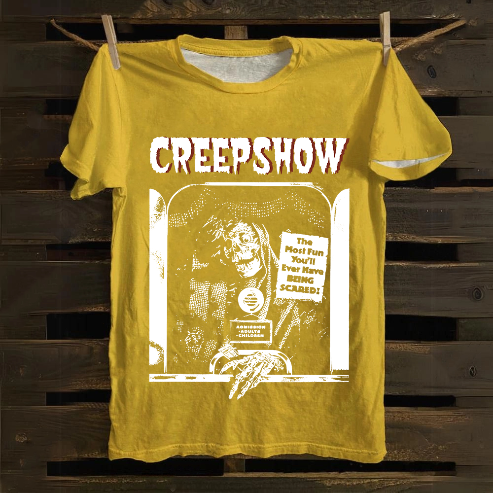 Unisex Creepshow Horror Movie Cotton T-Shirt