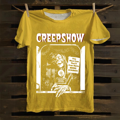 Unisex Creepshow Horror Movie Cotton T-Shirt