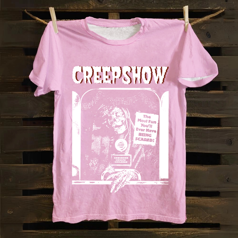 Unisex Creepshow Horror Movie Cotton T-Shirt