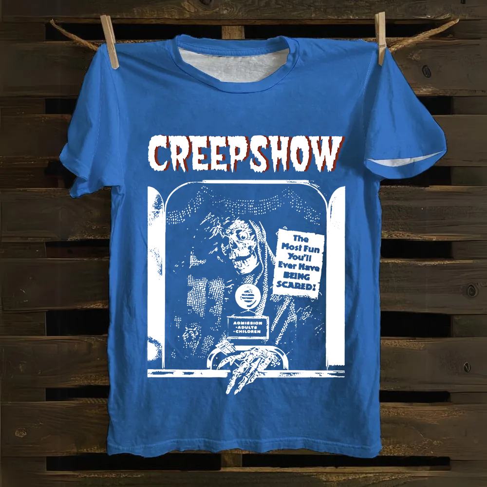 Unisex Creepshow Horror Movie Cotton T-Shirt