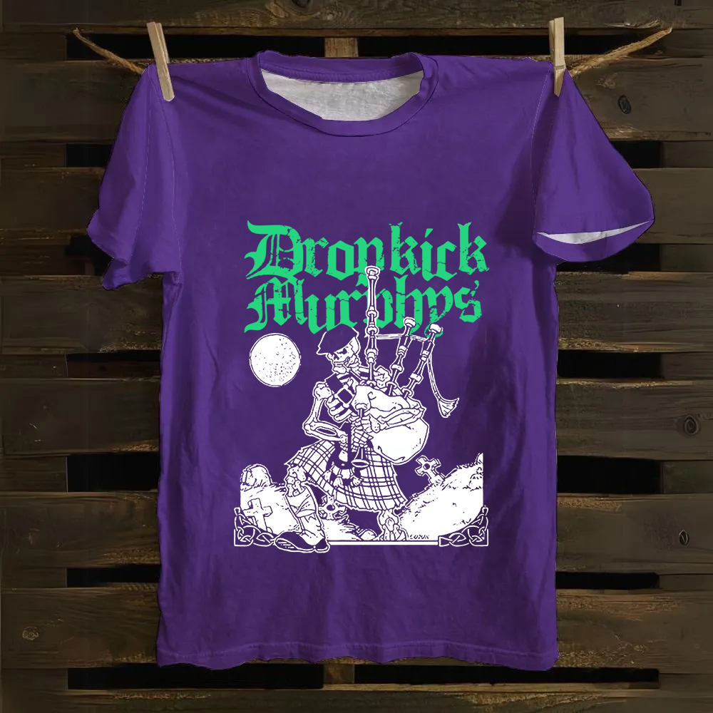 Dropkick Murphys Band Cotton T-Shirt