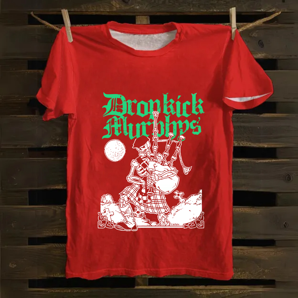 Dropkick Murphys Band Cotton T-Shirt