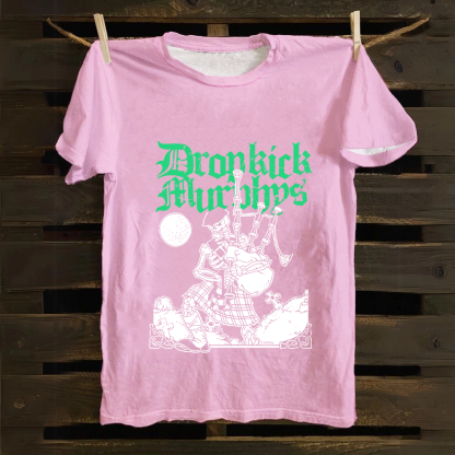 Dropkick Murphys Band Cotton T-Shirt