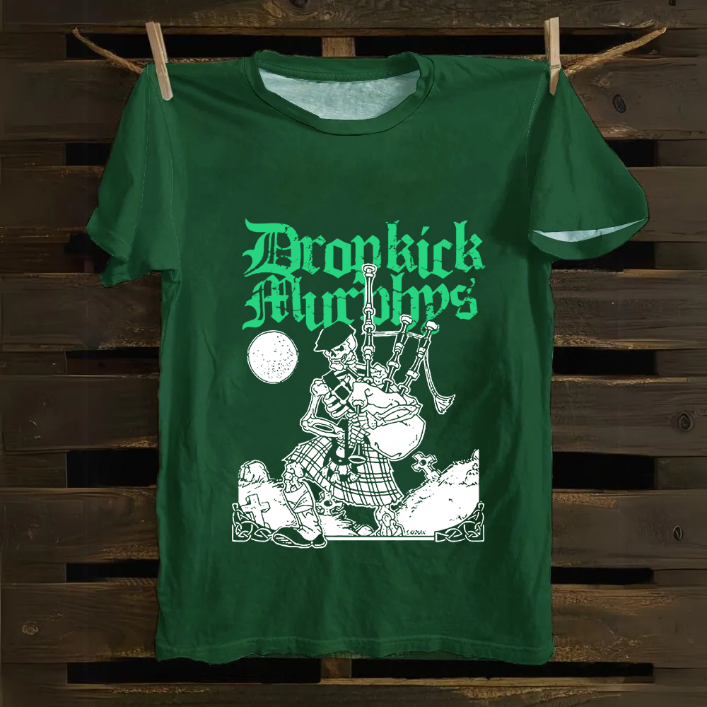 Dropkick Murphys Band Cotton T-Shirt