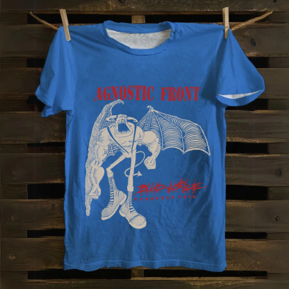 Agnostic Front Band Cotton T-Shirt