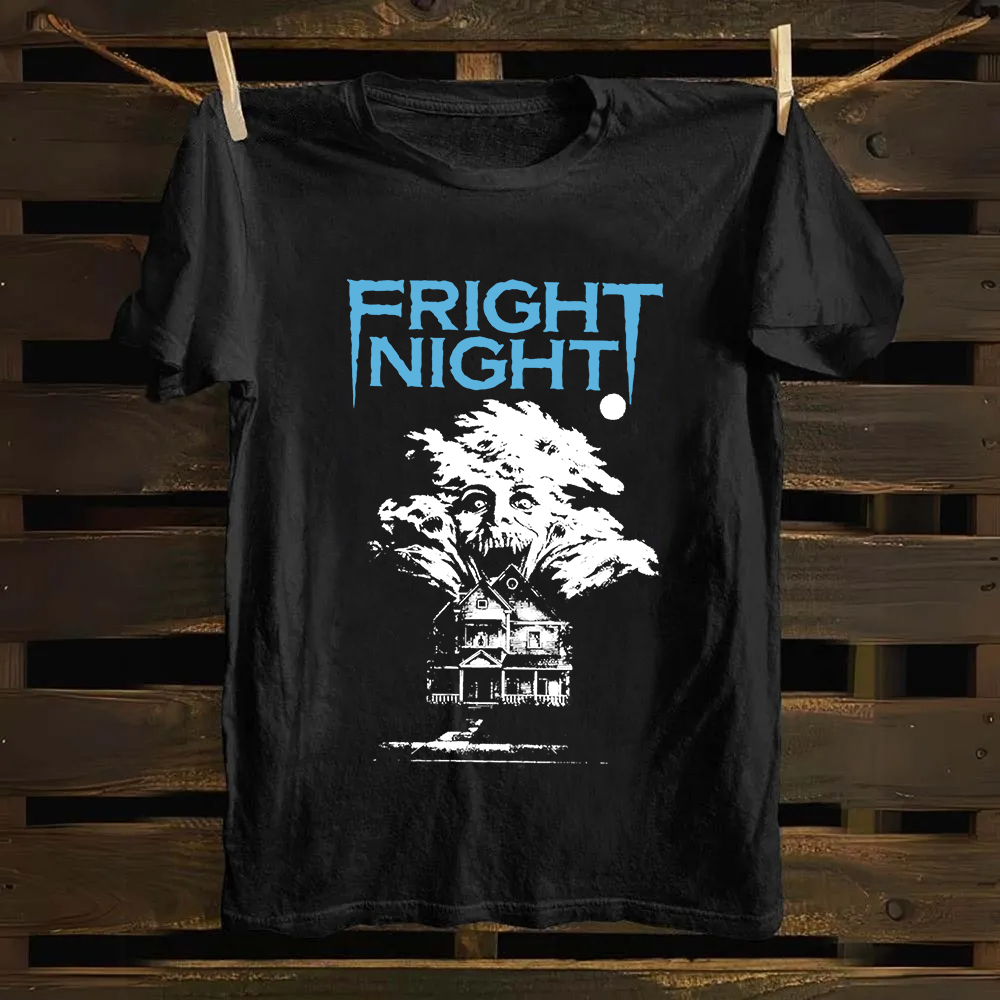 Unisex Vintage Fright Night Cotton T-Shirt