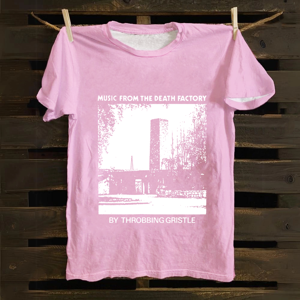 Music From The Death Factory - Throbbing Gristle Band Cotton T-Shirt