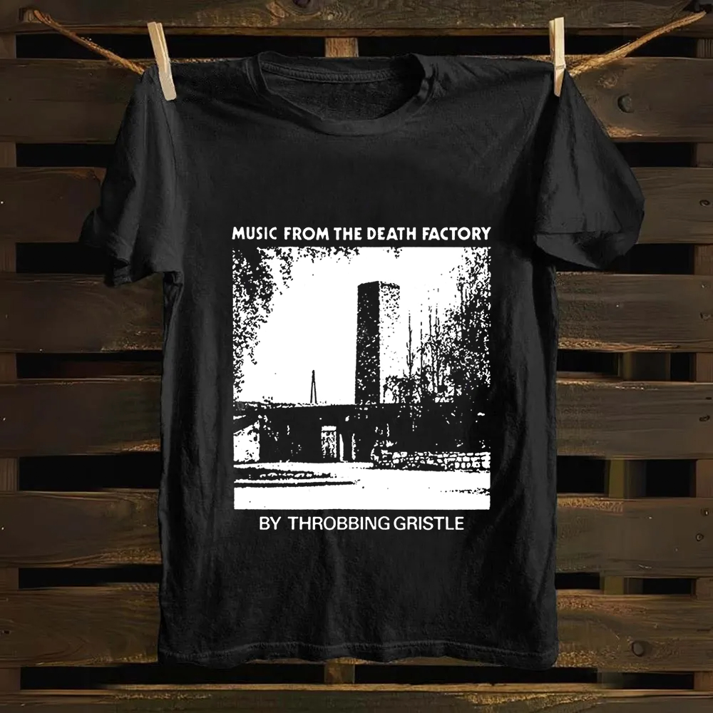 Music From The Death Factory - Throbbing Gristle Band Cotton T-Shirt