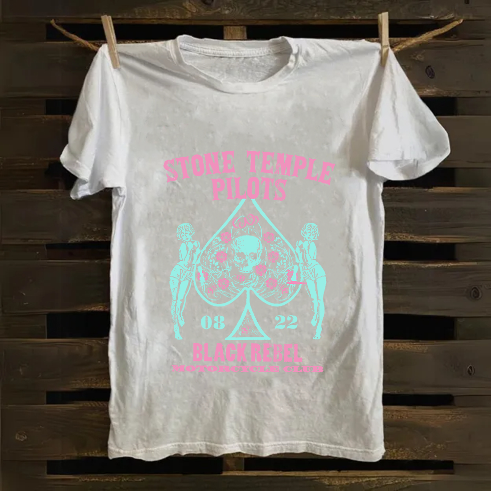 Stone Temple Pilots Band Cotton T-Shirt