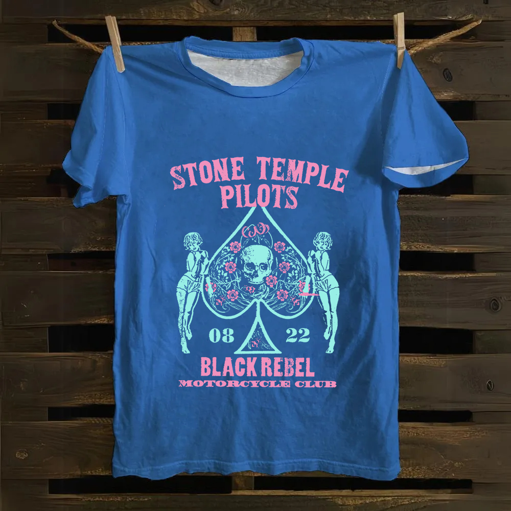 Stone Temple Pilots Band Cotton T-Shirt