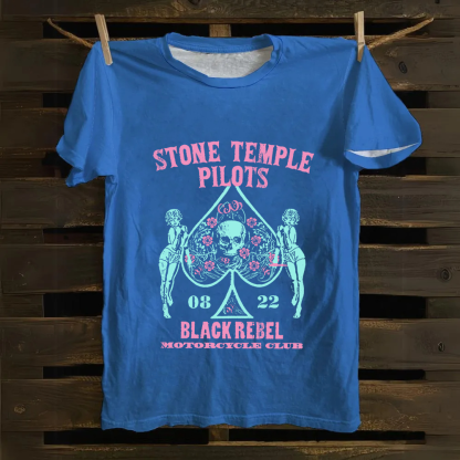 Stone Temple Pilots Band Cotton T-Shirt