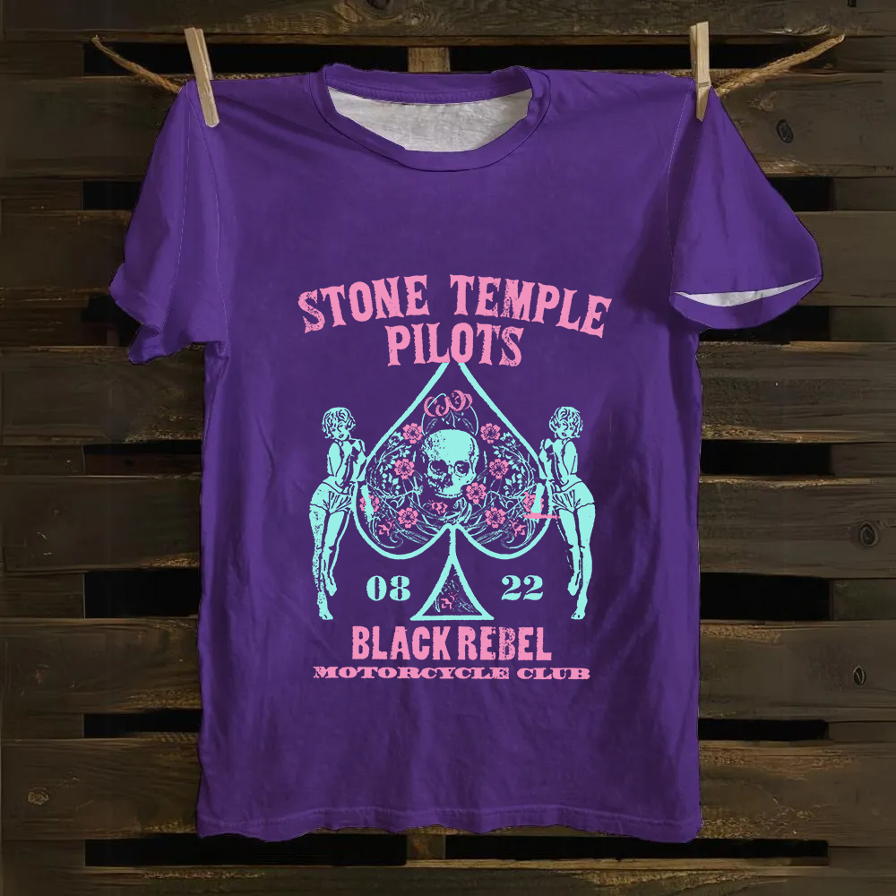 Stone Temple Pilots Band Cotton T-Shirt