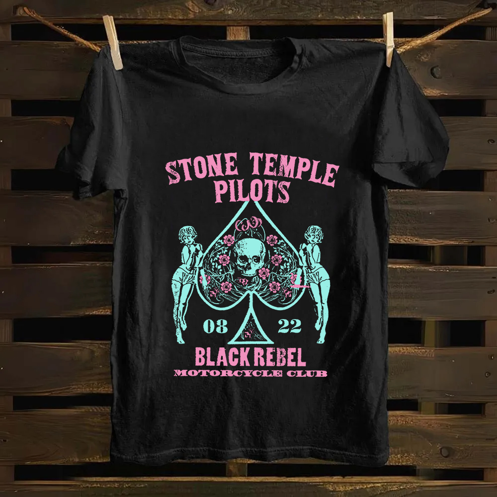 Stone Temple Pilots Band Cotton T-Shirt