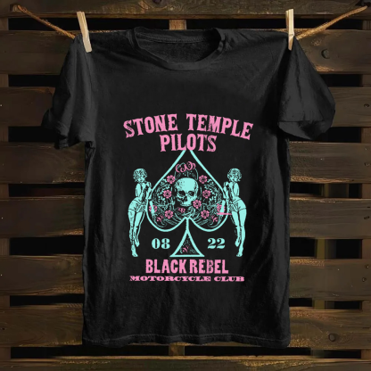 Stone Temple Pilots Band Cotton T-Shirt