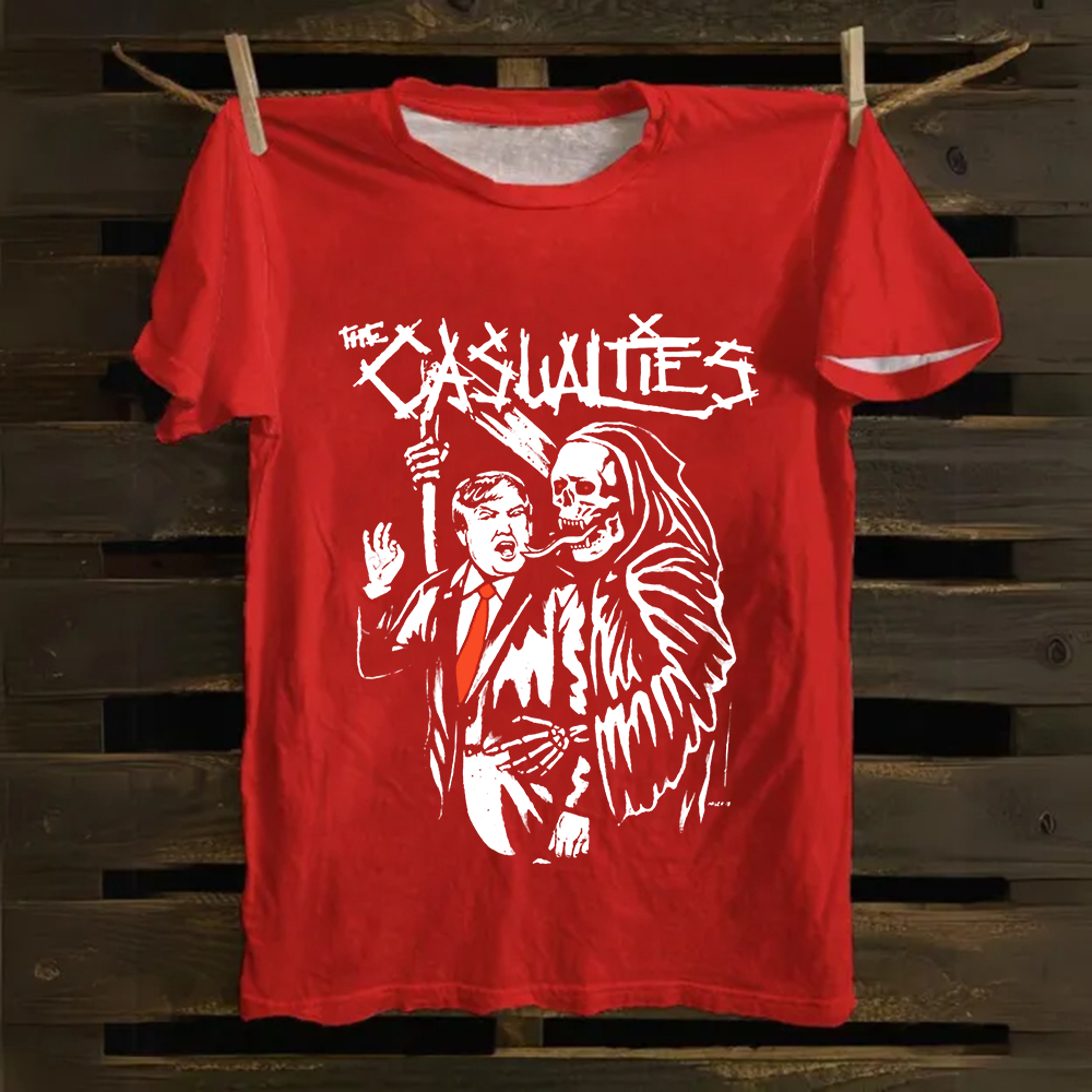 Unisex Vintage Punk Cotton T-Shirt