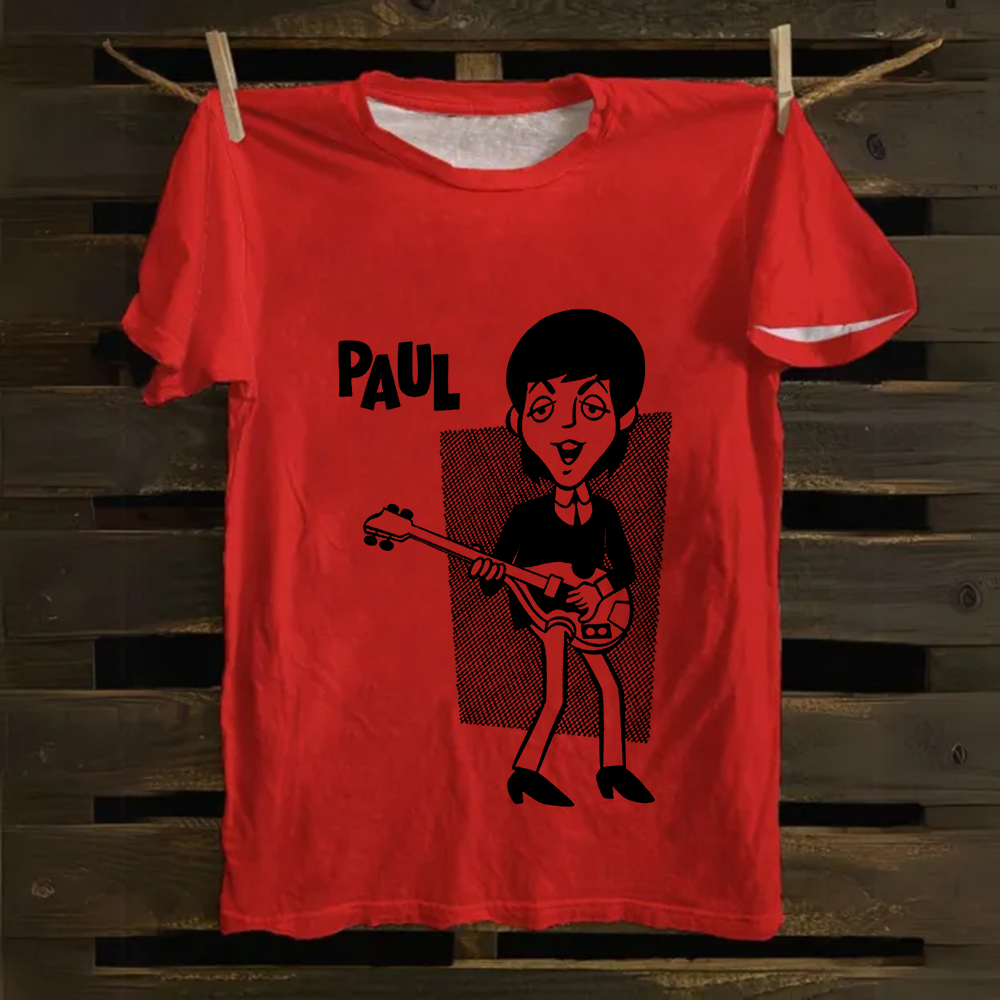 Paul McCartney Musicians Cotton T-Shirt