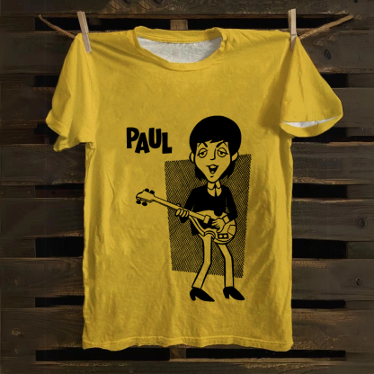 Paul McCartney Musicians Cotton T-Shirt