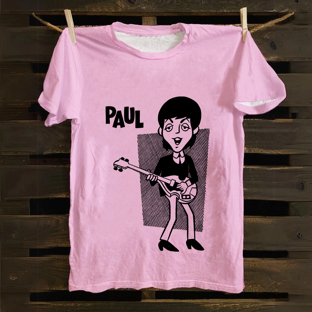 Paul McCartney Musicians Cotton T-Shirt