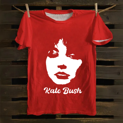 Unisex Vintage Kate Bush Singer Vintage Cotton T-Shirt