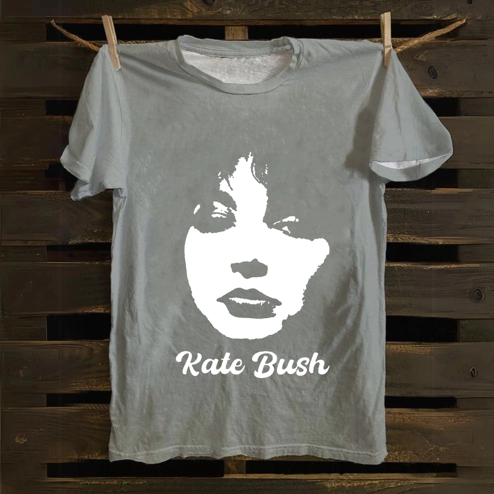 Unisex Vintage Kate Bush Singer Vintage Cotton T-Shirt