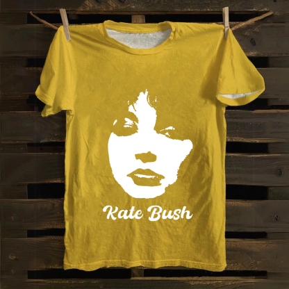 Unisex Vintage Kate Bush Singer Vintage Cotton T-Shirt