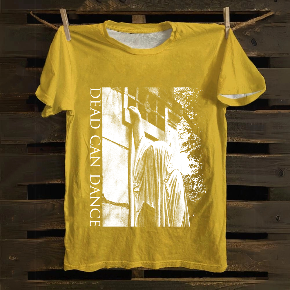 Unisex Vintage Dead Can Dance Band Vintage Cotton T-Shirt