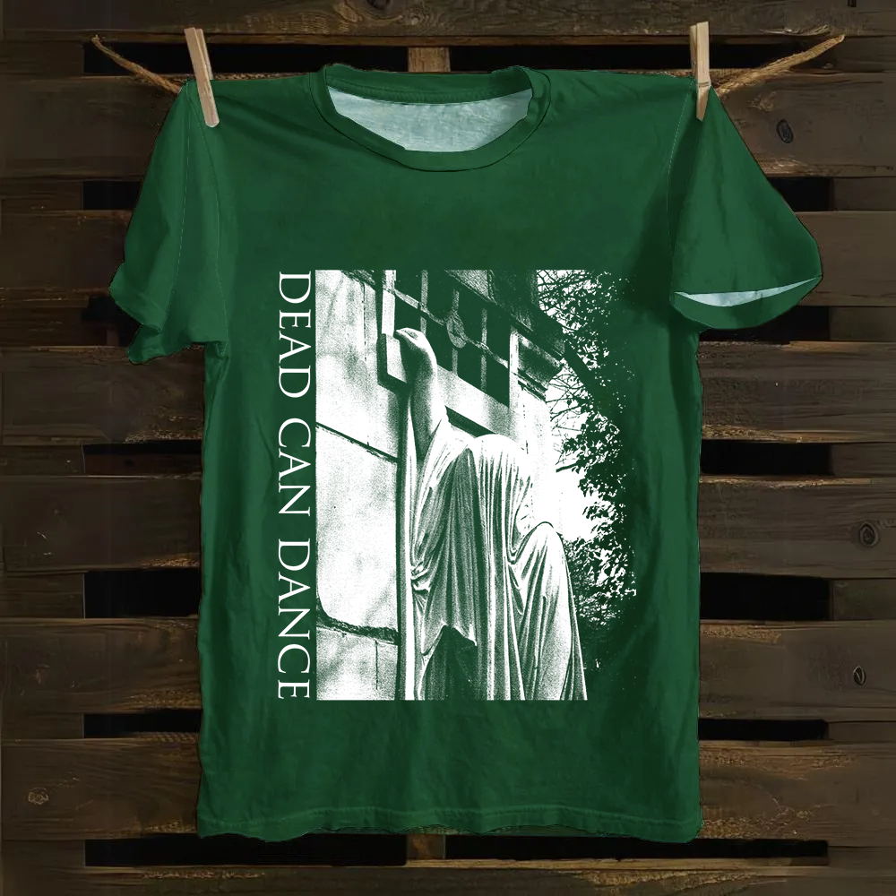 Unisex Vintage Dead Can Dance Band Vintage Cotton T-Shirt