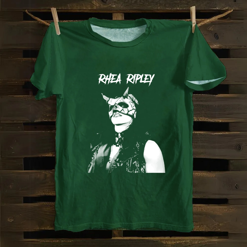 WWE Rhea Ripley The Mask Cotton T-Shirt