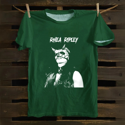 WWE Rhea Ripley The Mask Cotton T-Shirt