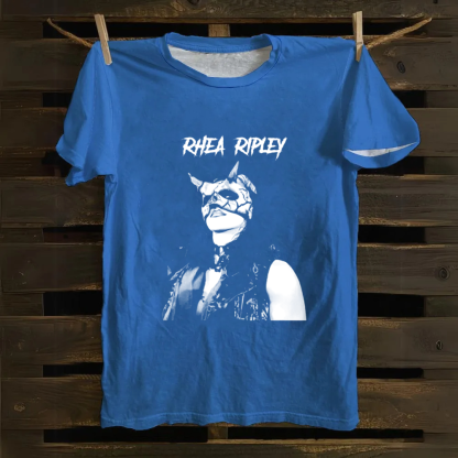 WWE Rhea Ripley The Mask Cotton T-Shirt