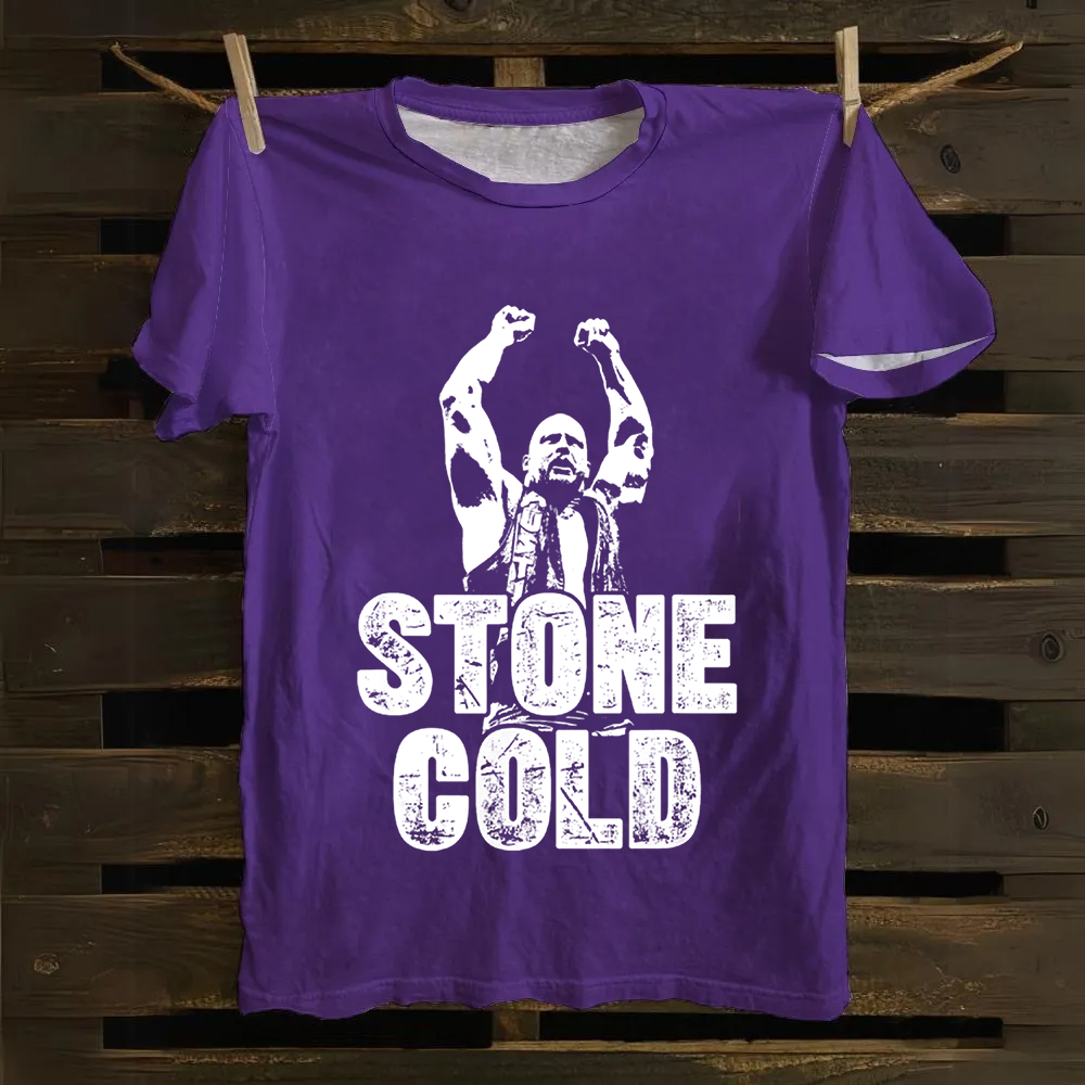 WWE Stone Cold  Cotton T-Shirt