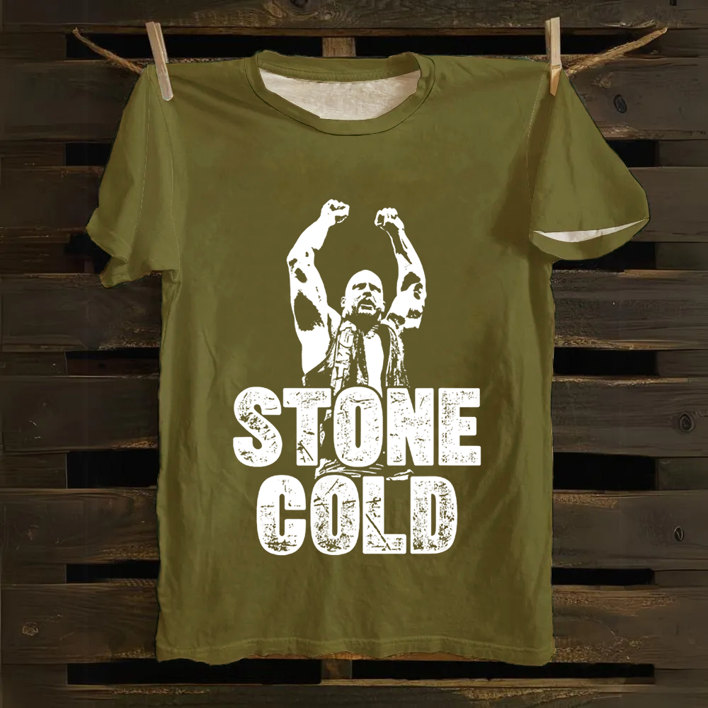 WWE Stone Cold  Cotton T-Shirt