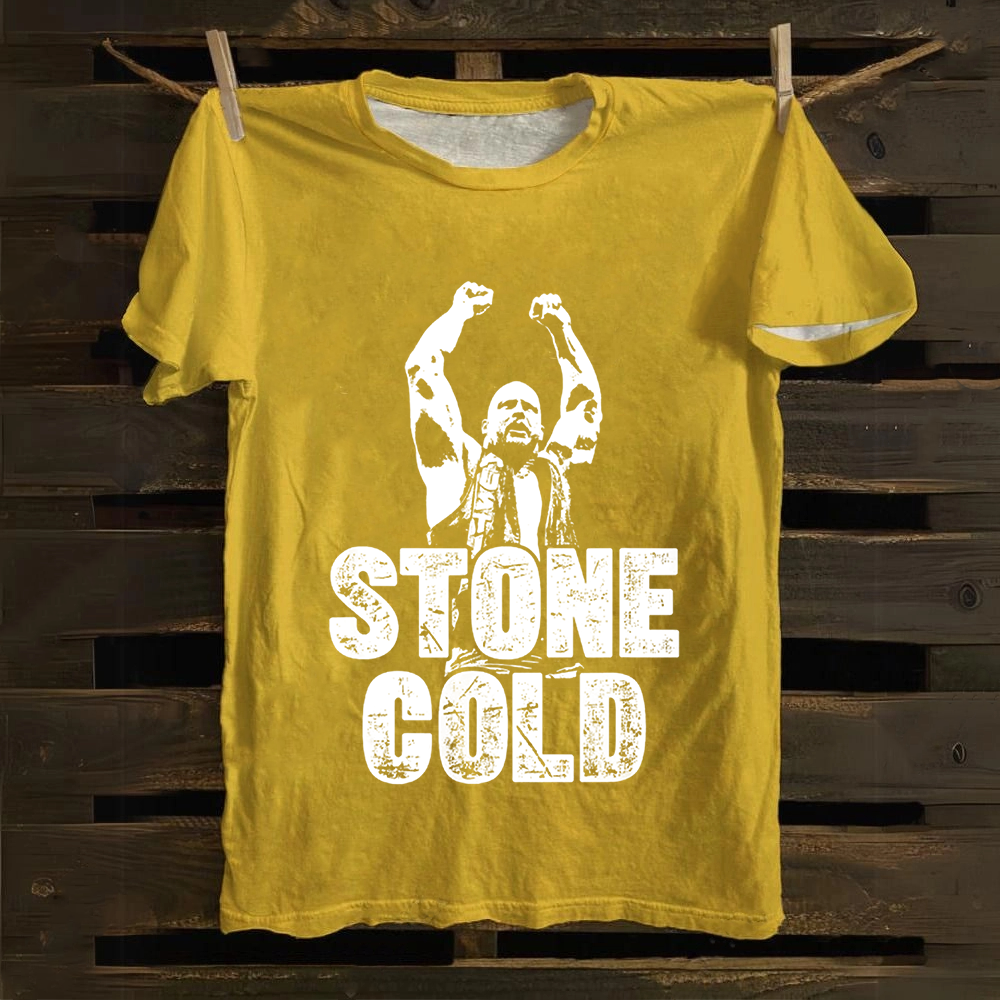 WWE Stone Cold  Cotton T-Shirt