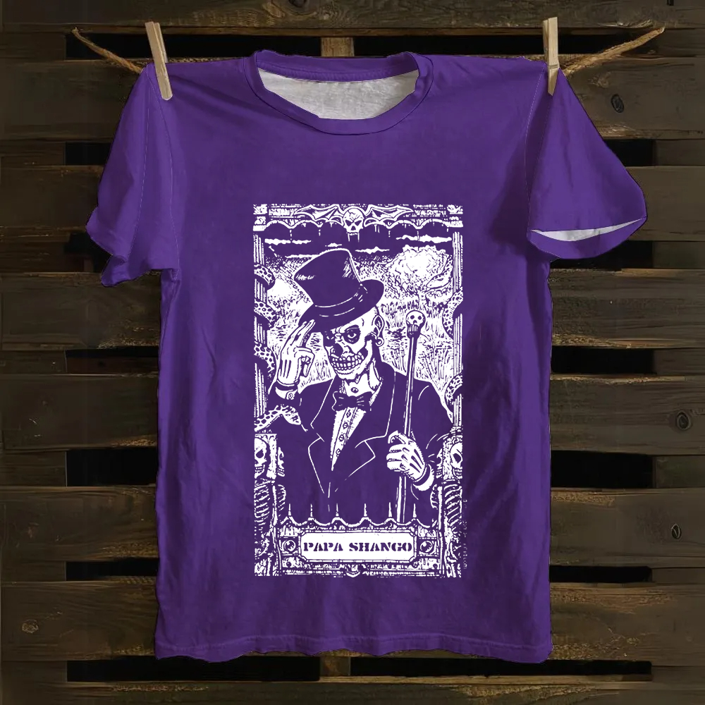 WWE Papa shango  Cotton T-Shirt