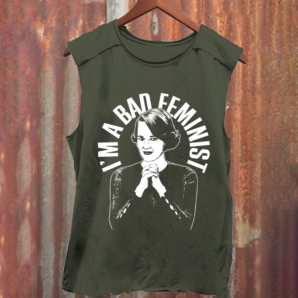 Unisex Vintage Washed Fleabag Drama TV Series Tank Top