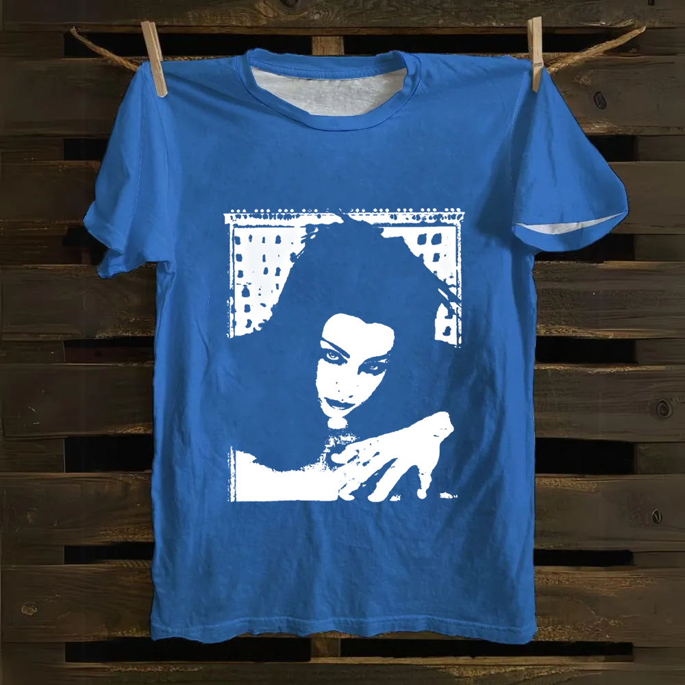Unisex Vintage Amy Lee Singer Cotton T-Shirt