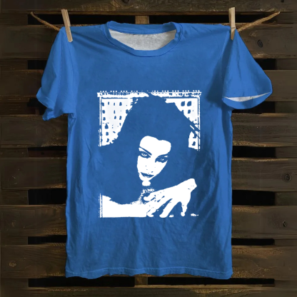 Unisex Vintage Amy Lee Singer Cotton T-Shirt